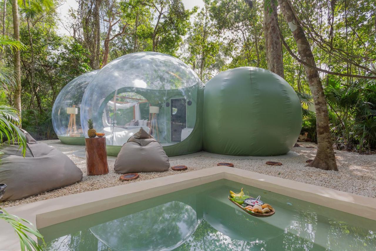 Oom Bubble Boutique Hotel Puerto Morelos Extérieur photo
