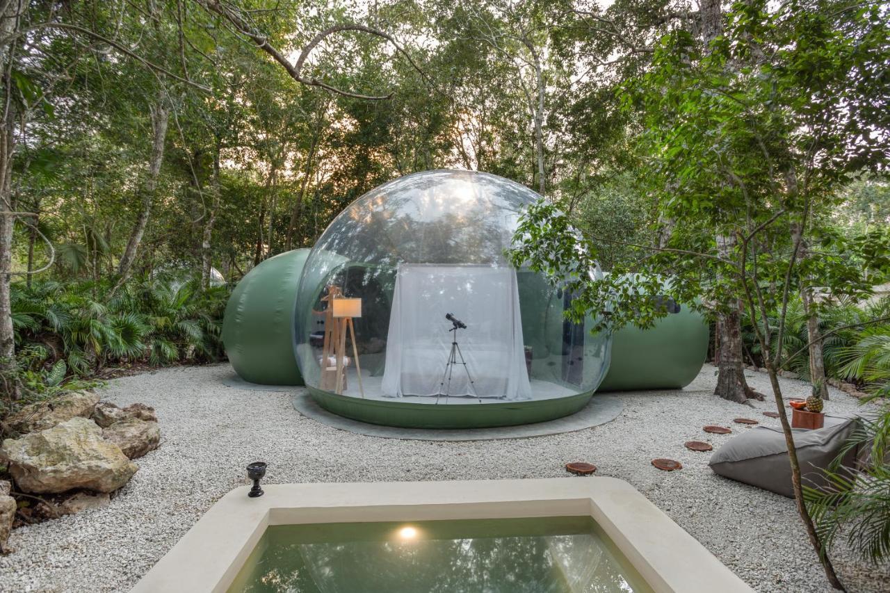 Oom Bubble Boutique Hotel Puerto Morelos Extérieur photo