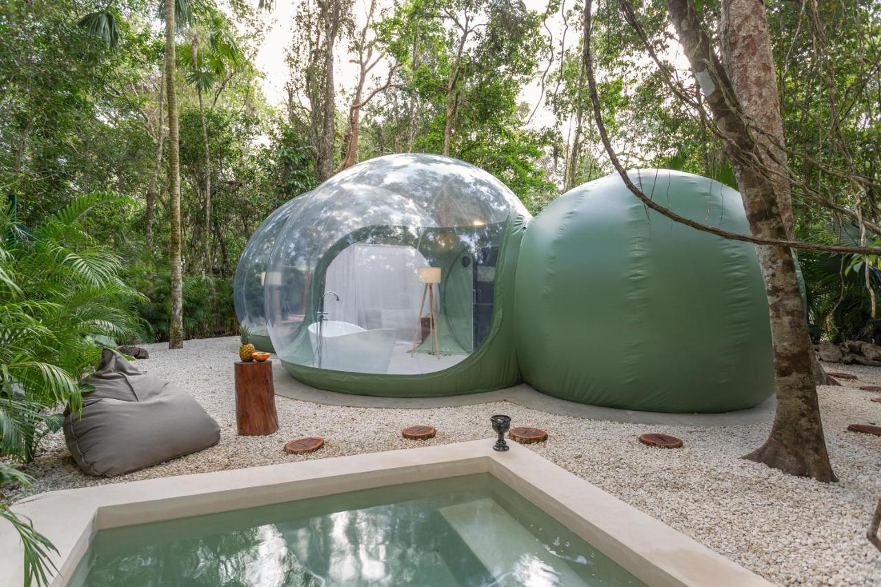 Oom Bubble Boutique Hotel Puerto Morelos Extérieur photo