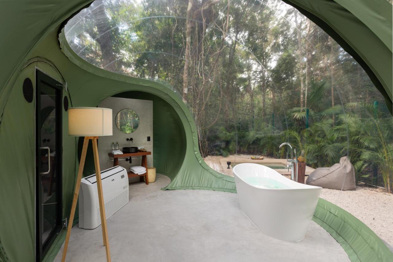 Oom Bubble Boutique Hotel Puerto Morelos Extérieur photo