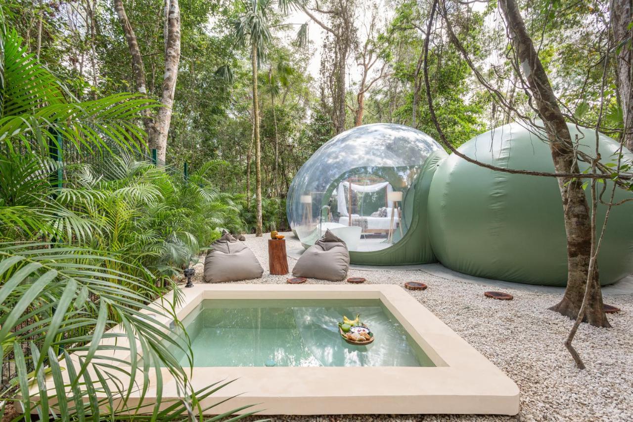 Oom Bubble Boutique Hotel Puerto Morelos Extérieur photo