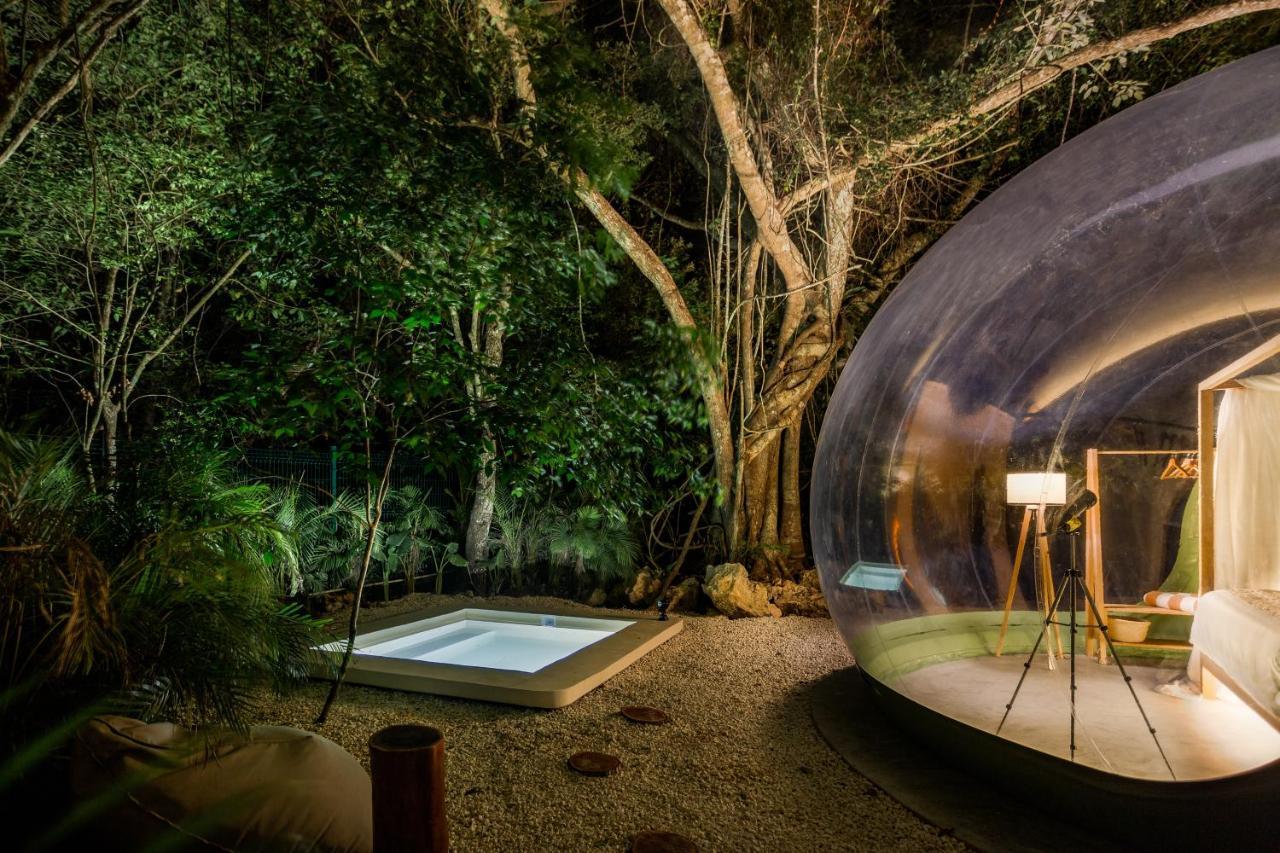 Oom Bubble Boutique Hotel Puerto Morelos Extérieur photo