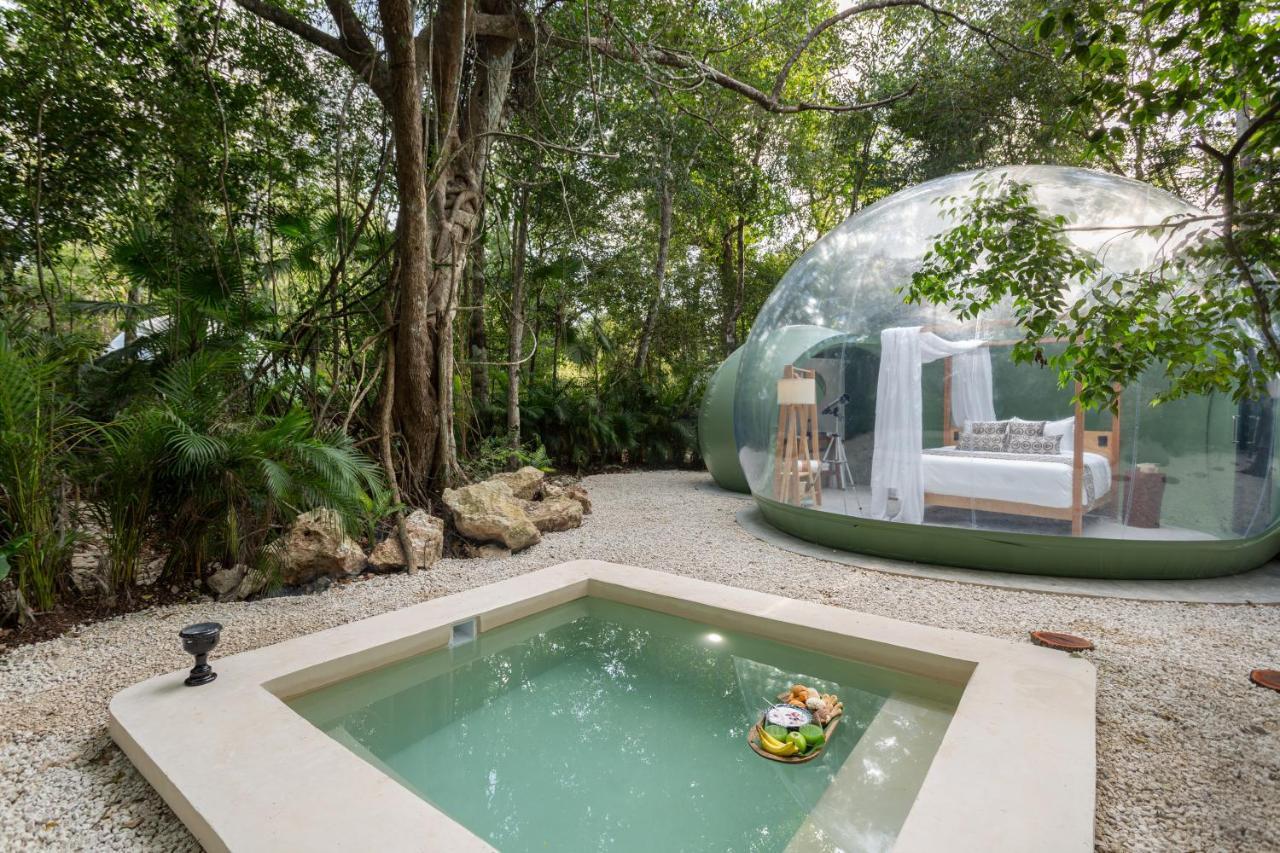 Oom Bubble Boutique Hotel Puerto Morelos Extérieur photo
