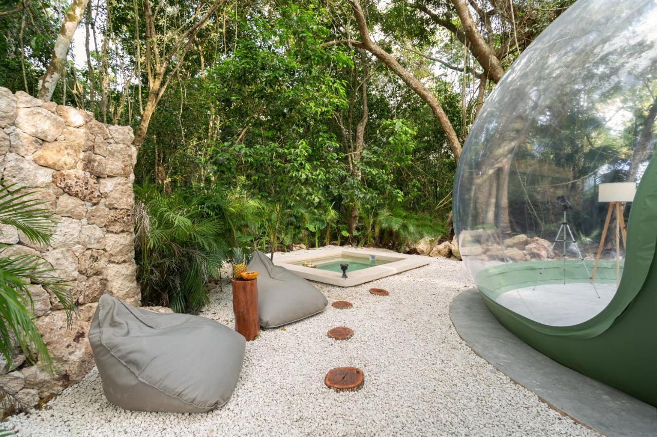 Oom Bubble Boutique Hotel Puerto Morelos Extérieur photo