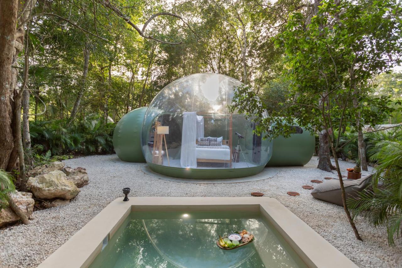 Oom Bubble Boutique Hotel Puerto Morelos Extérieur photo